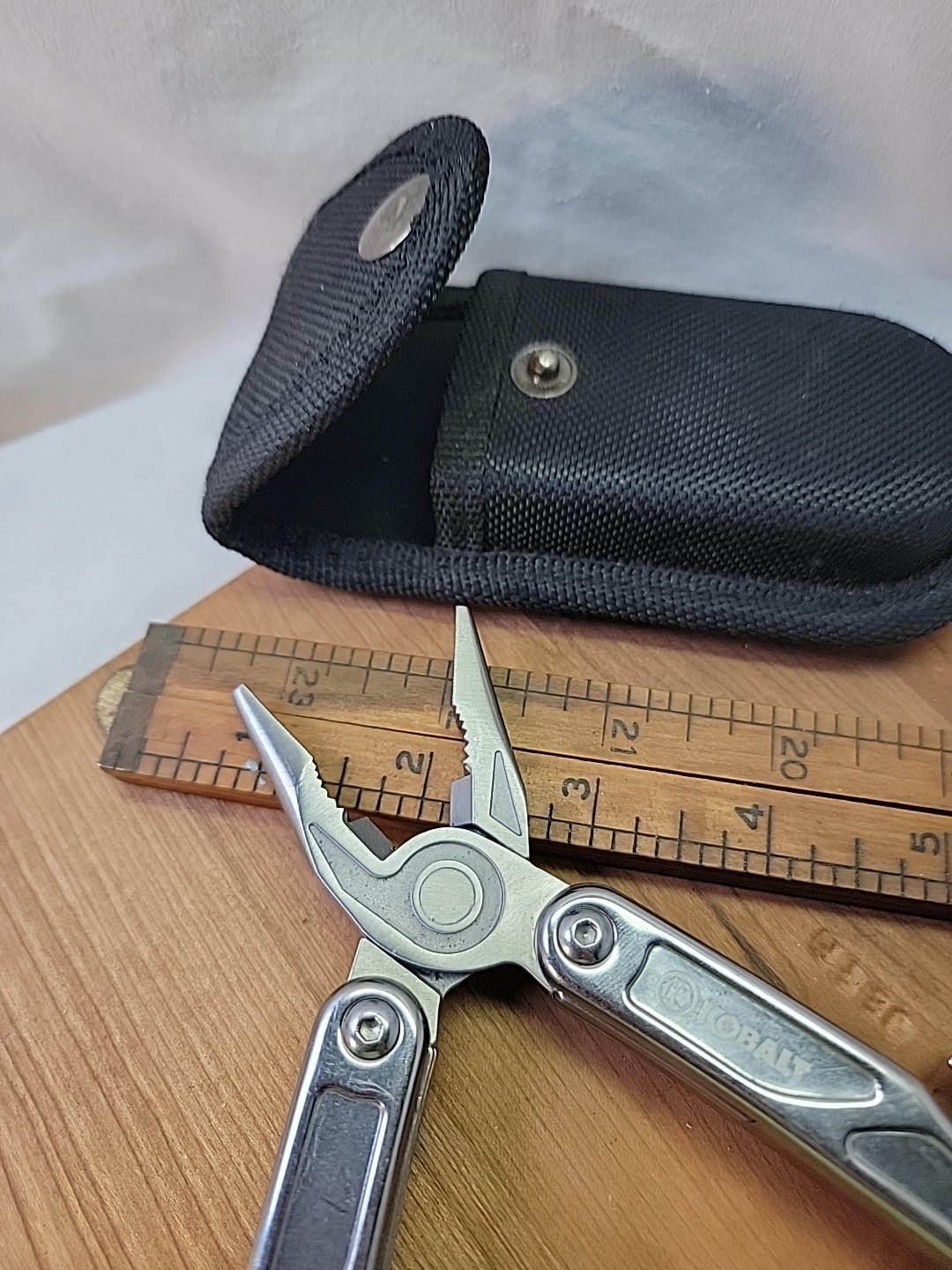 Kobalt Multi-tool Pocket Knife 9 Blade With Sheath Heavy Duty