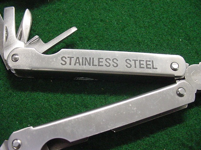 Ohio Forge Folding Stainless Steel Multi Tool with case 12 Tools