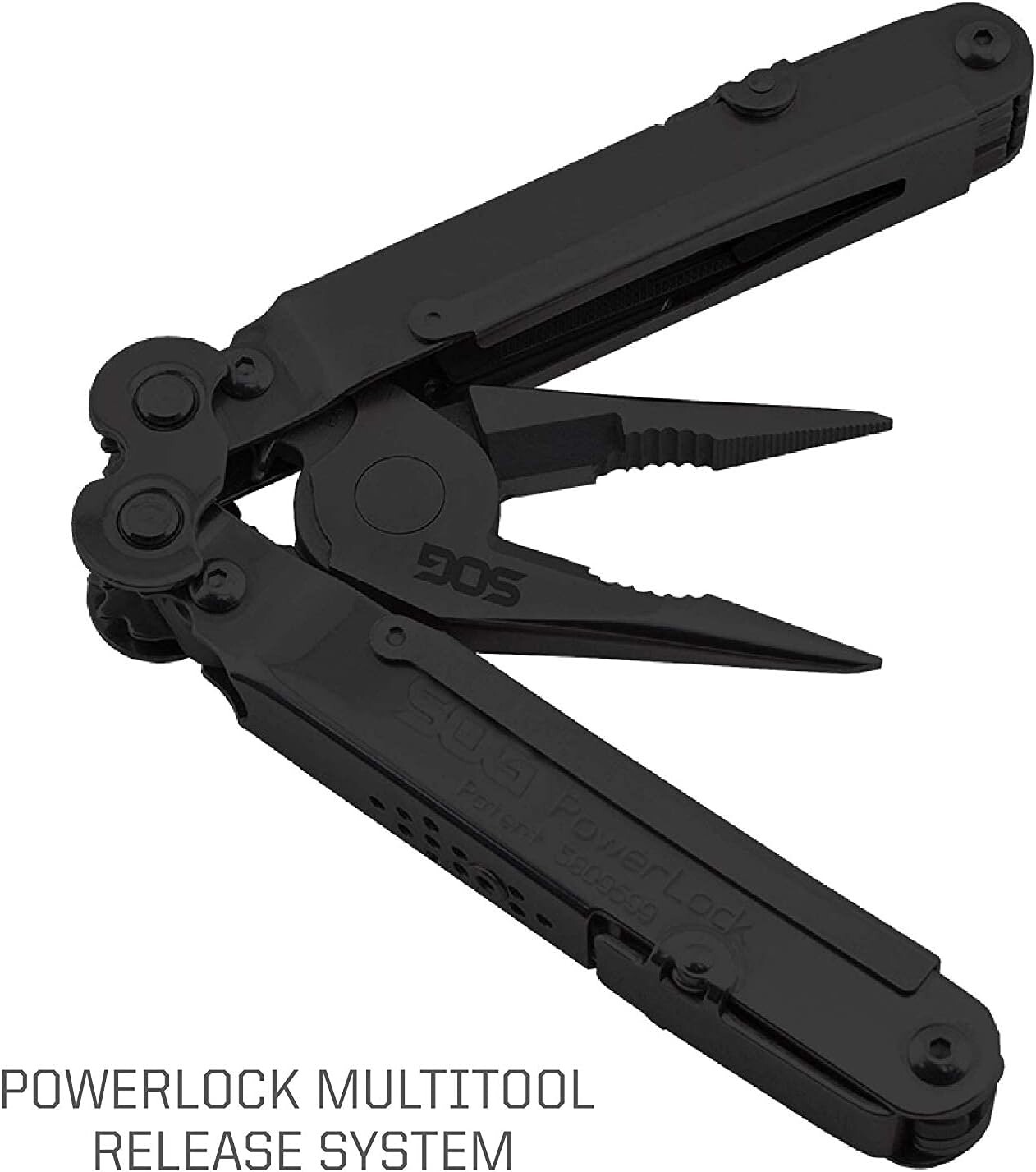 PowerLock Multi-Tool: GSA-Approved, 18 Tools, Corrosion-Resistant Black Steel