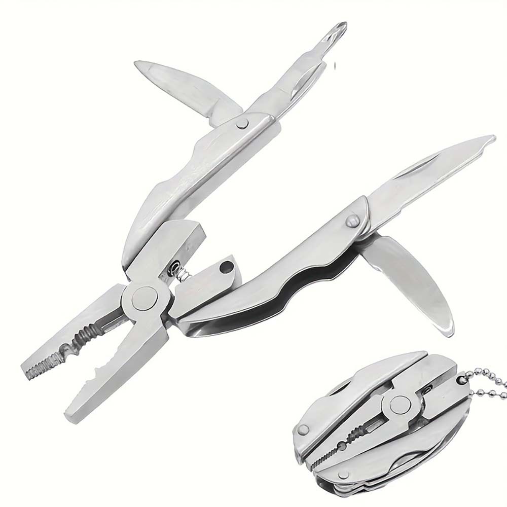 Hardened Lightweight Travel-Sized Polished Stainless Steel Portable Compact Tool