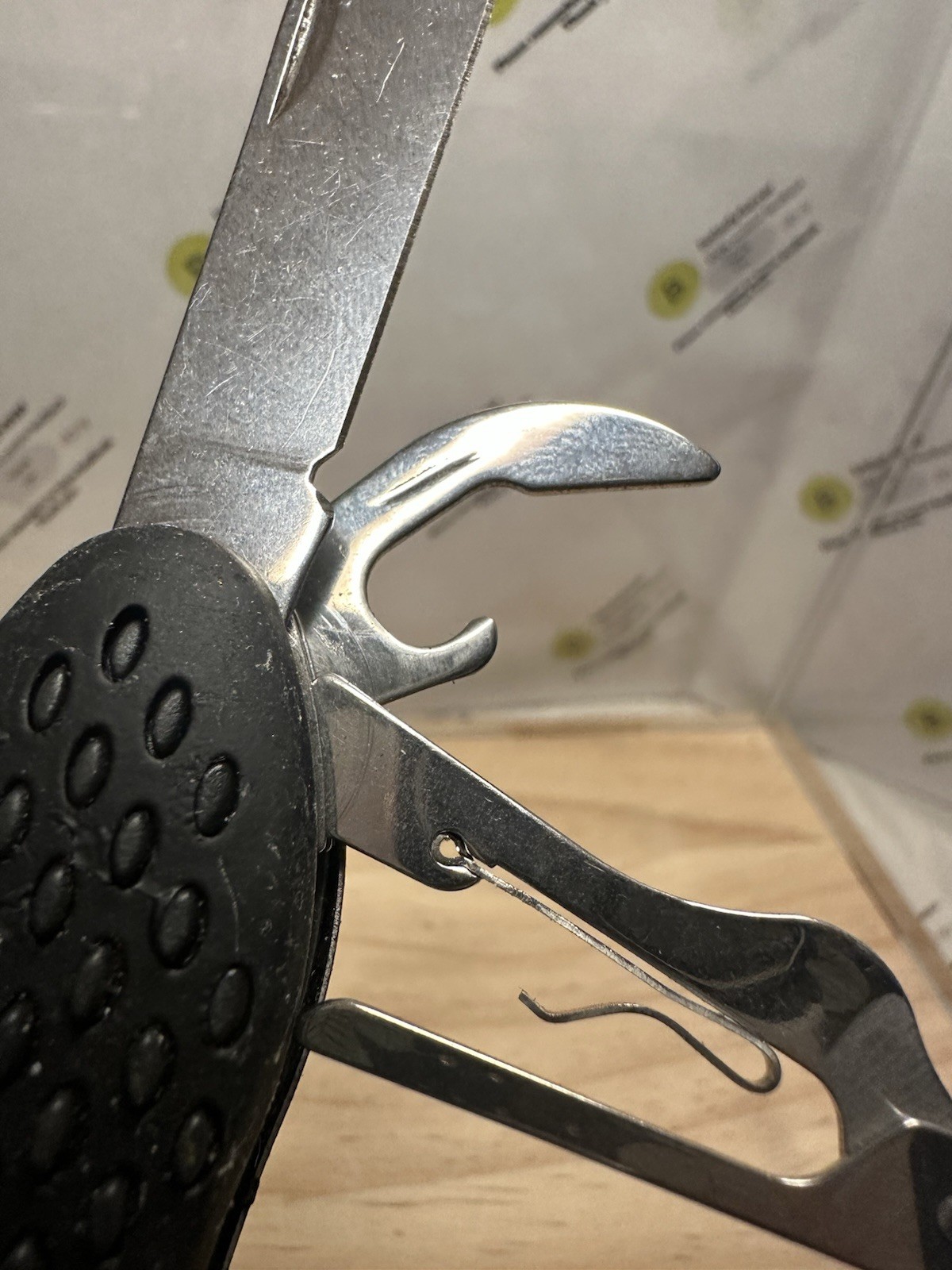 Rubber Handled Multitool 3.5” Closed
