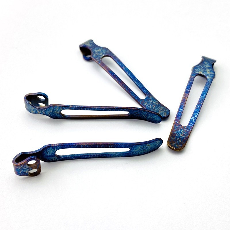 Titanium CNC Pocket Clip for ZT Zero Tolerance 0350 Knife Replacement