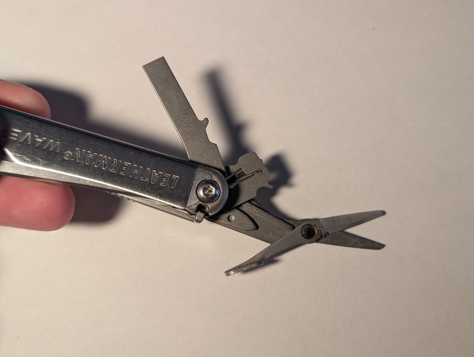 Leatherman Wave Multitool W Sheath and Bits Good Shape See Pics!