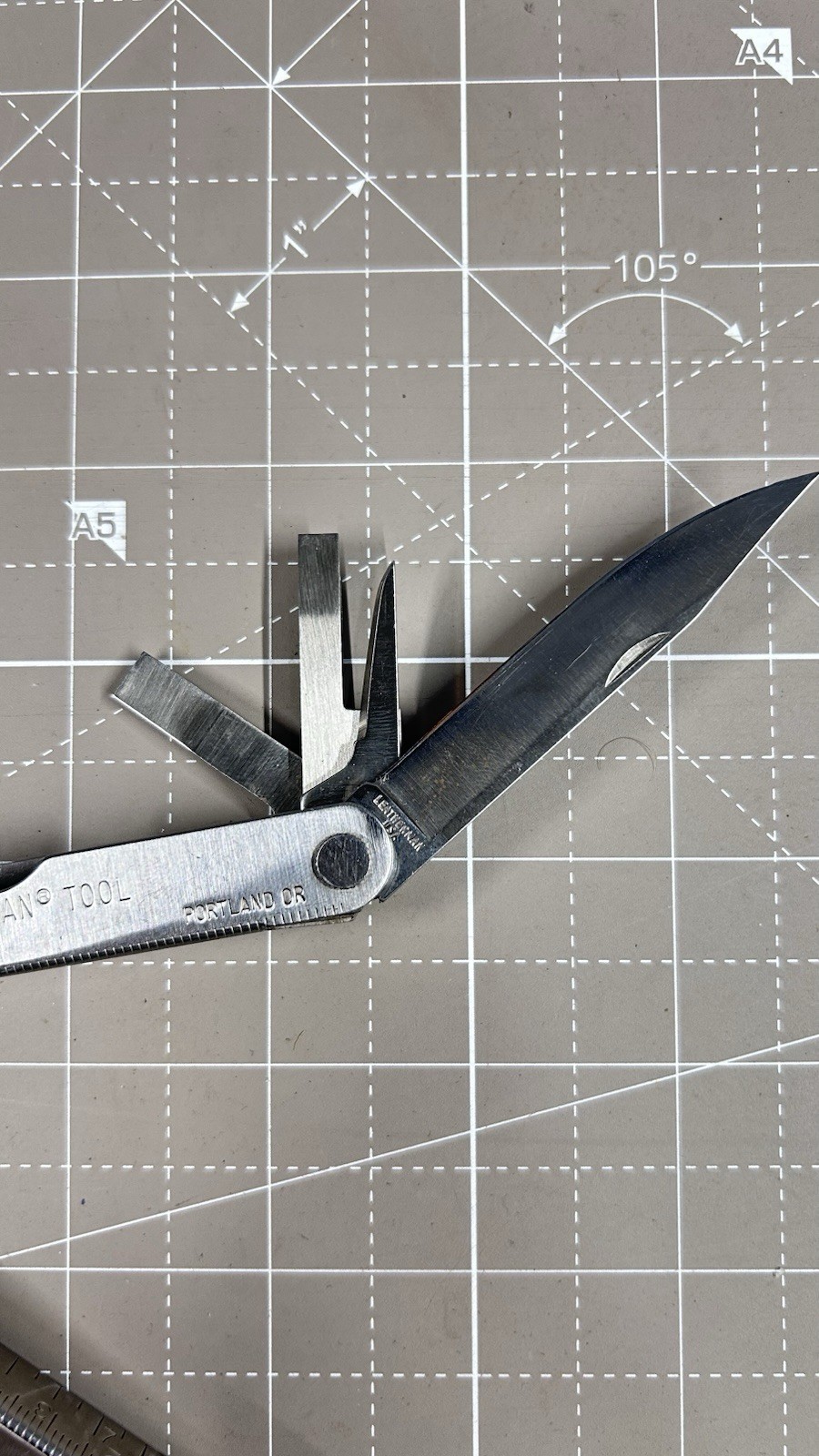 Vintage Original Leatherman Pocket Survival Tool PST 04/95