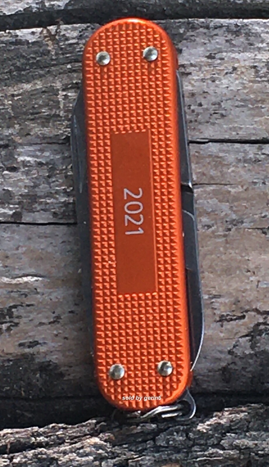 Swiss Army Knife, L.E. Classic Orange Alox Victorinox, 0.6221.L21, New In Box