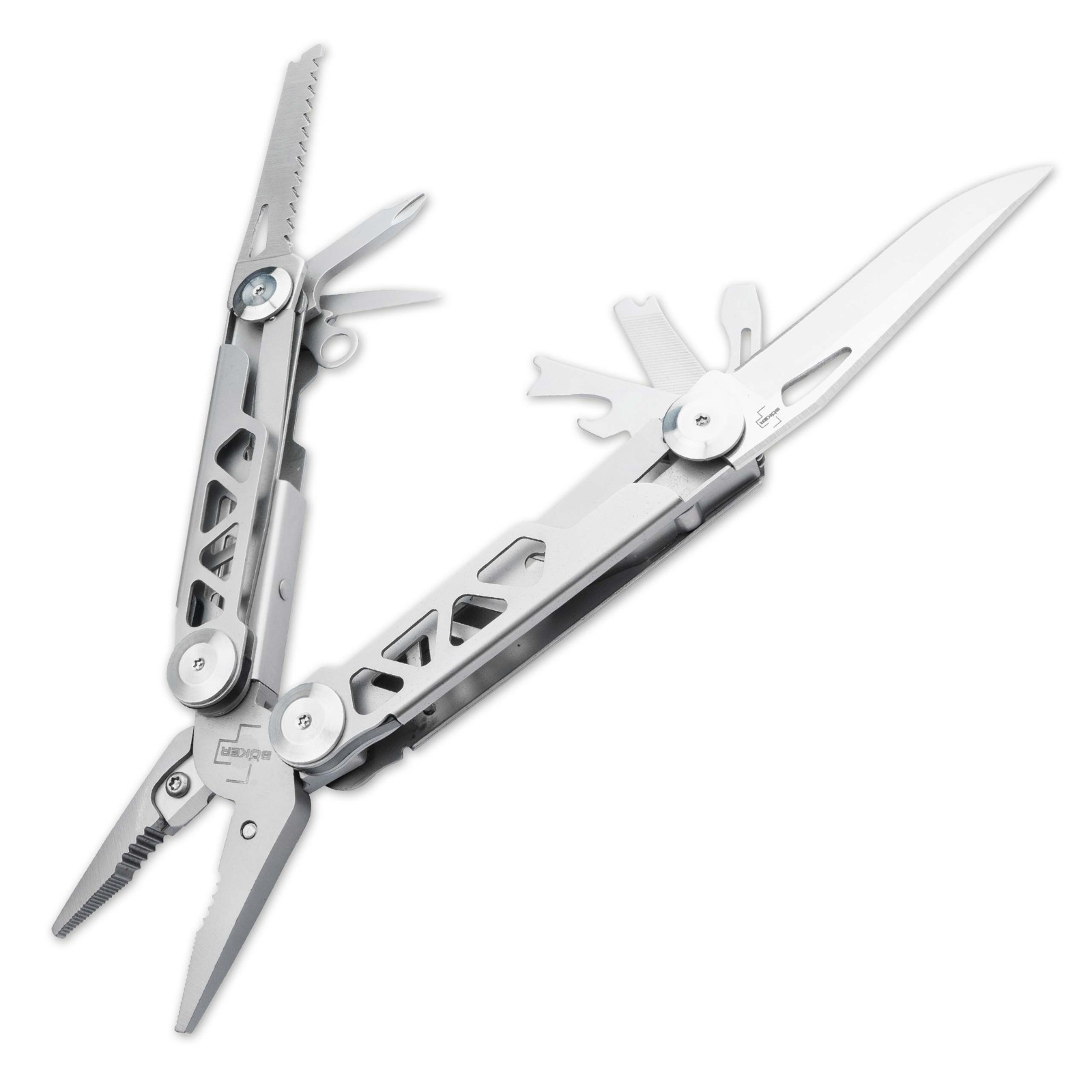 Boker Plus Specialist Pro Multitool Tool 3.07″ Blade 2Cr3 Knife Pliers ✔️09BO830