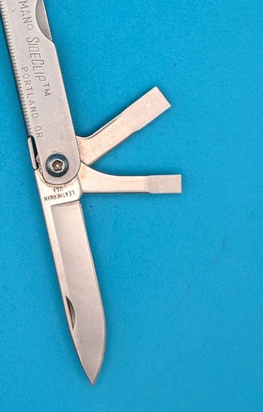 Leatherman SideClip Multi-Tool! With Sheath! 03/98 DATE STAMP! RARE!