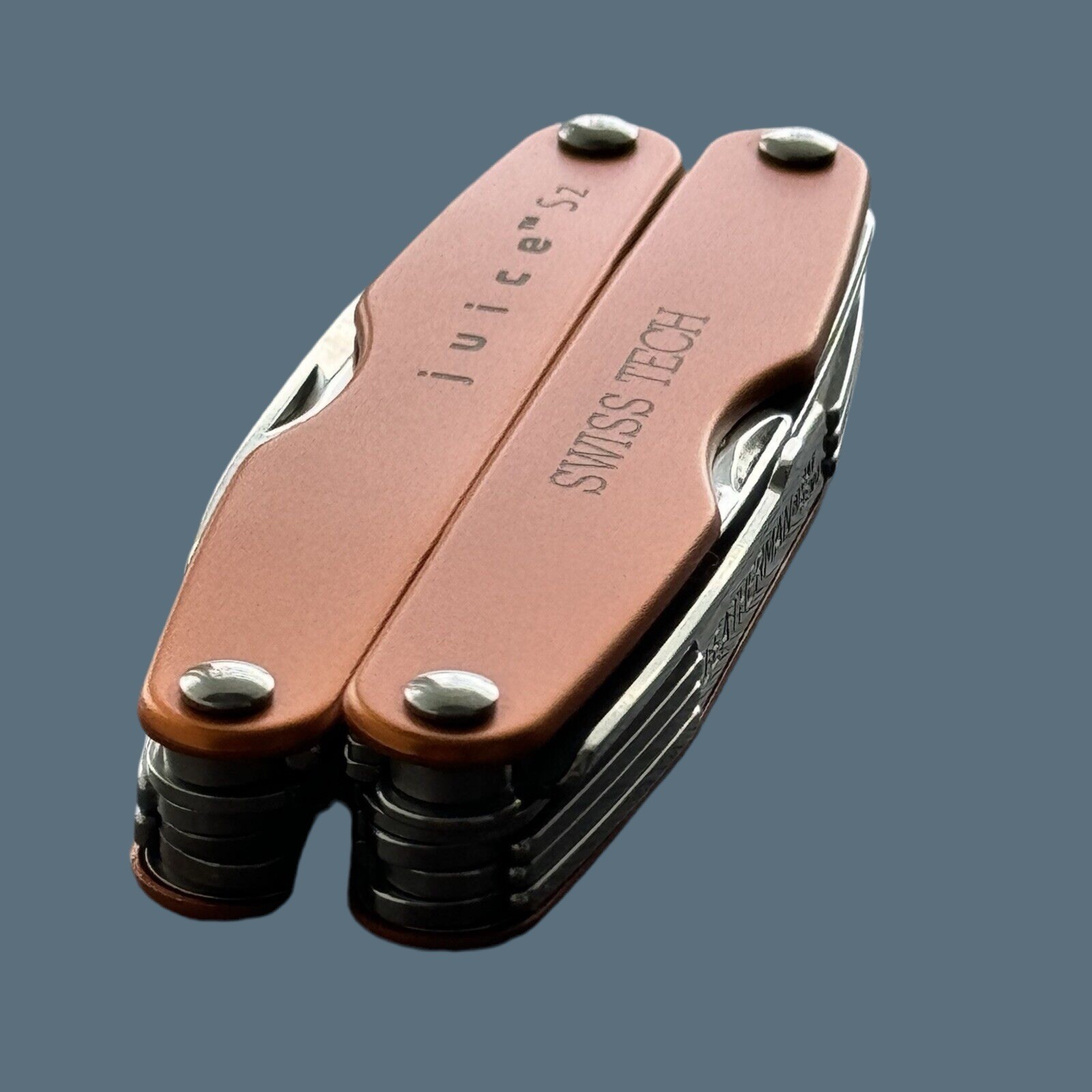 Leatherman Juice S2 Orange Flame, Juice C2 Inferno Red. Mint. Swiss Tech branded