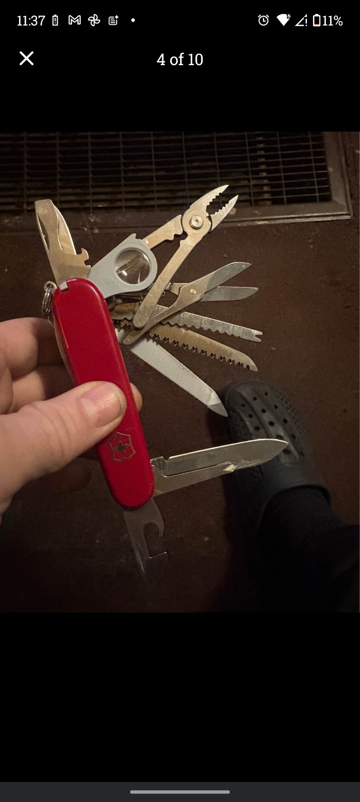Victorinox SwissChamp Red Multi-Tool 33 Tools 2.75in Blade Corkscrew
