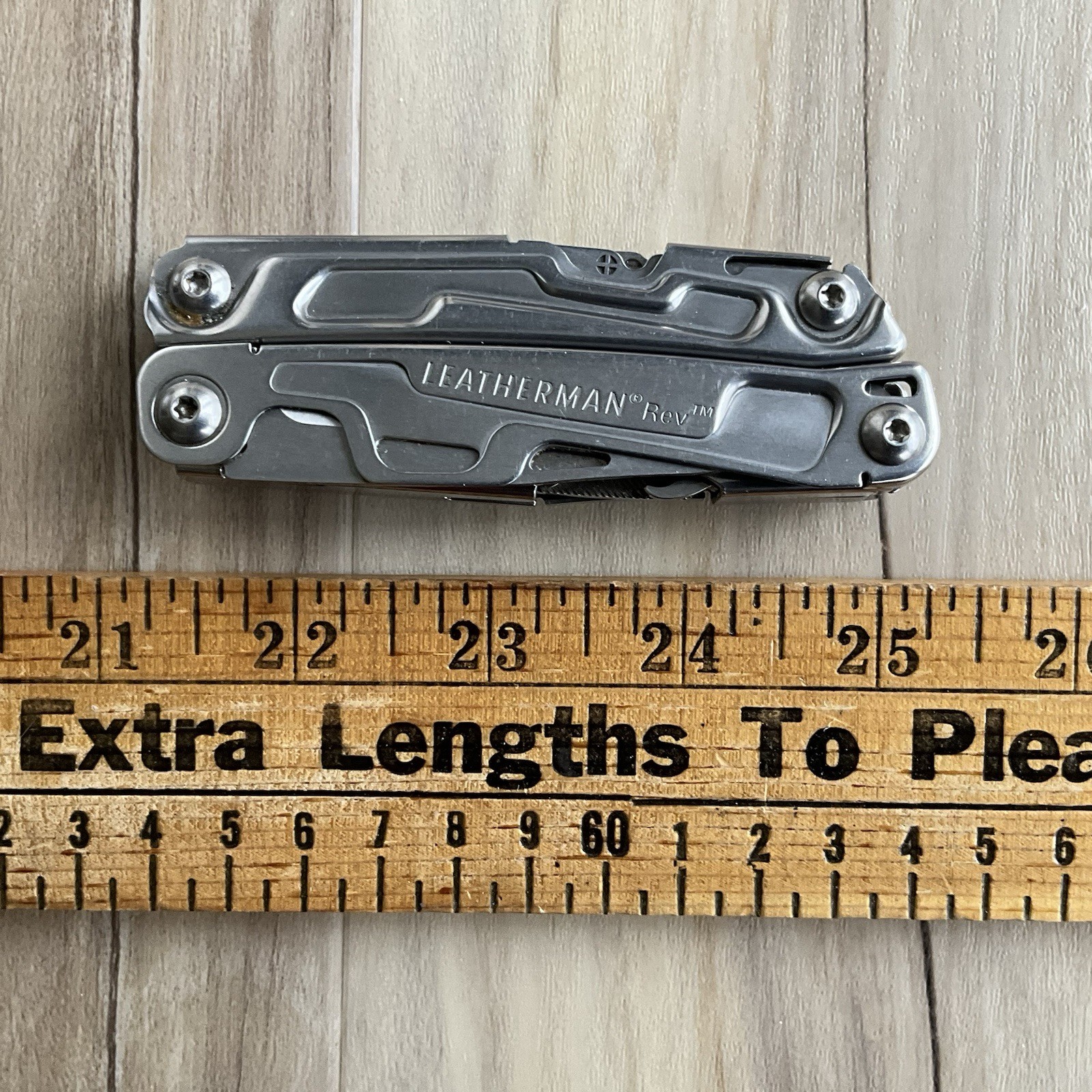 Leatherman Rev Multi Tool W Belt Clip Date Code 0224 (Feb 2024) Great Condition