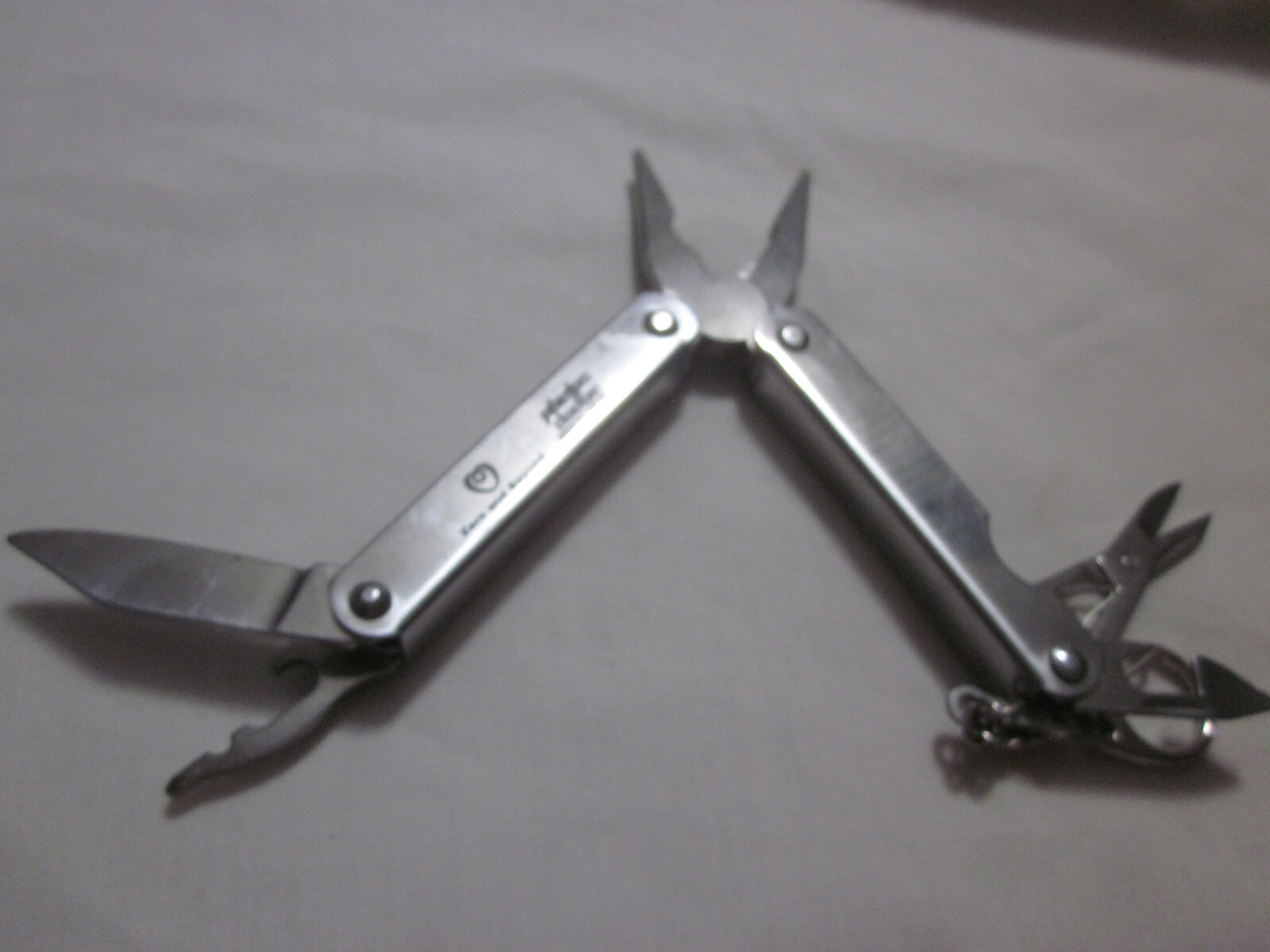 MULTI PURPOSE TOOL KEY CHAIN PHELPS DODGE MORENCI INC LOGO NEW WITH CASE