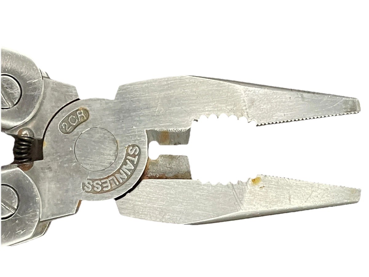 SHEFFIELD 3 PIECE ALL PURPOSE TOOL SET / 18-in-1 & 12-in-1 PLIERS, KNIFE (USED)