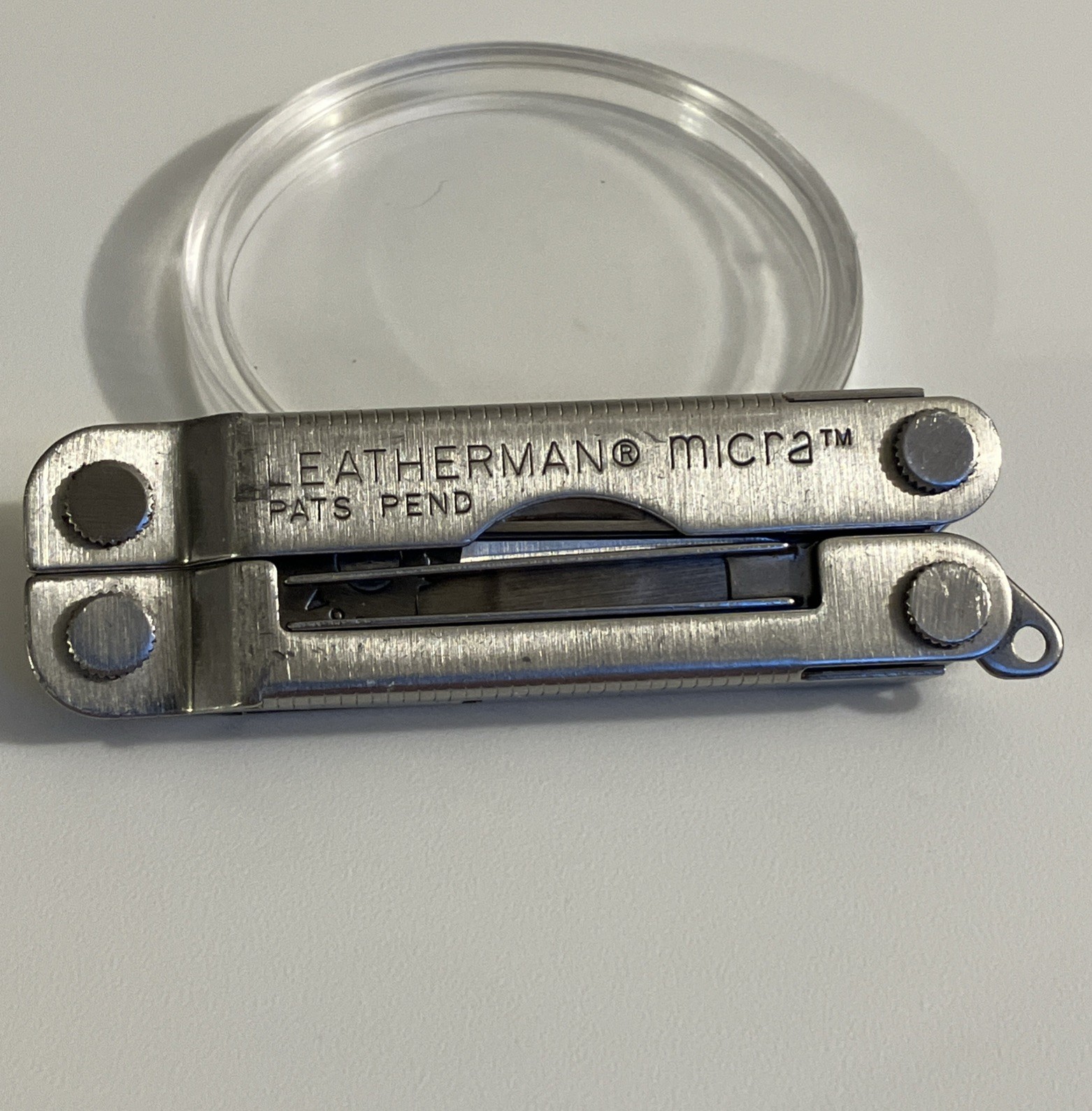 Leatherman Micra Multi-Tool Stainless Steel Keychain Scissors Pocket Knife USA
