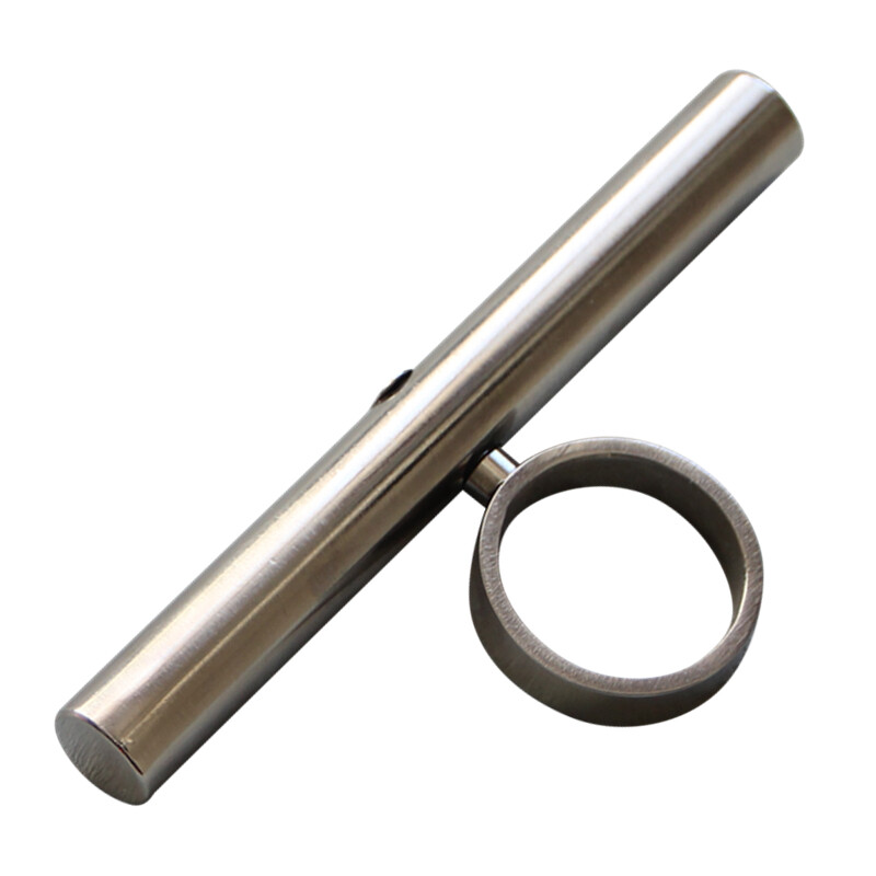 Stainless Steel Cool Stick EDC Outdoor Tool Pendant Kubaton Tactical Stick 102MM