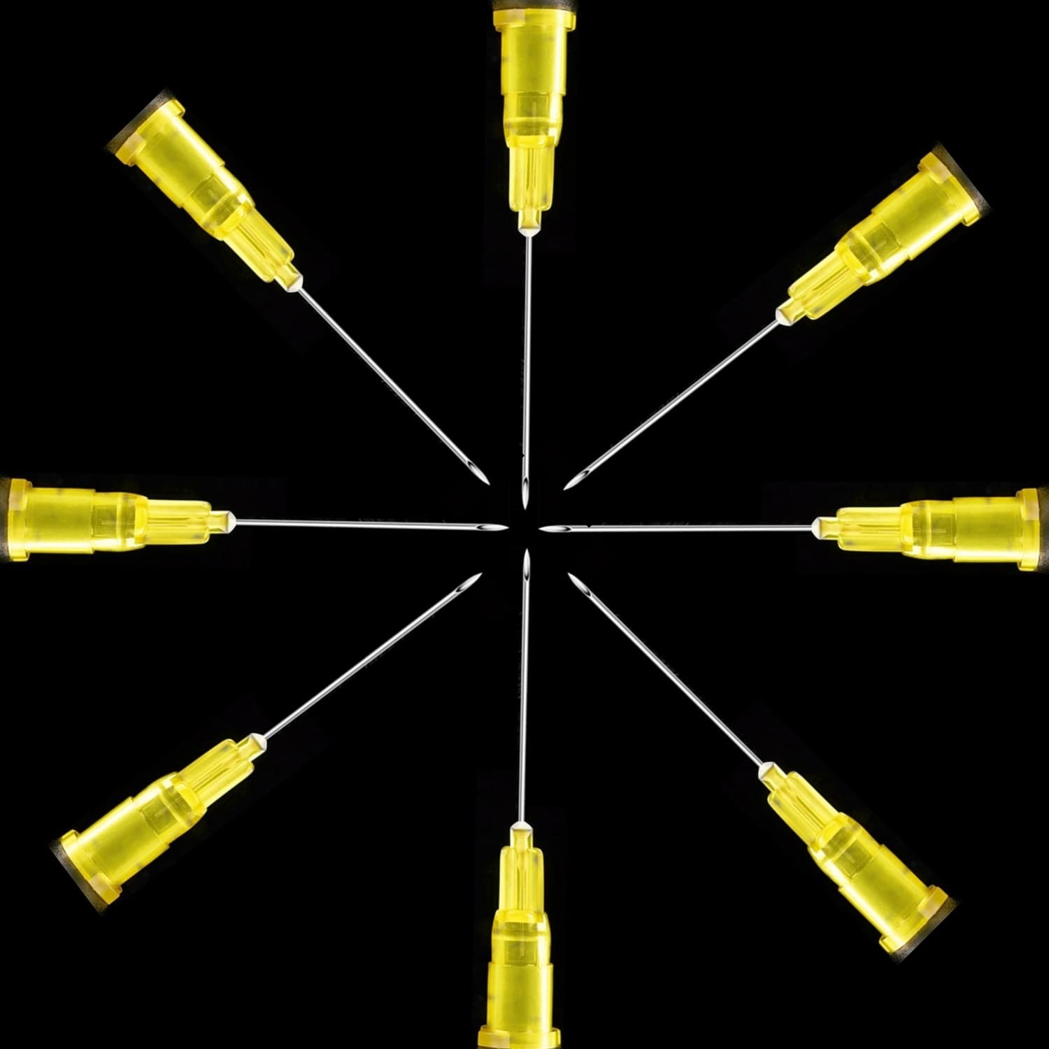 Versatile 100 Pack of 20Ga 1.5 Inch Dispensing Needles for Science & Arts