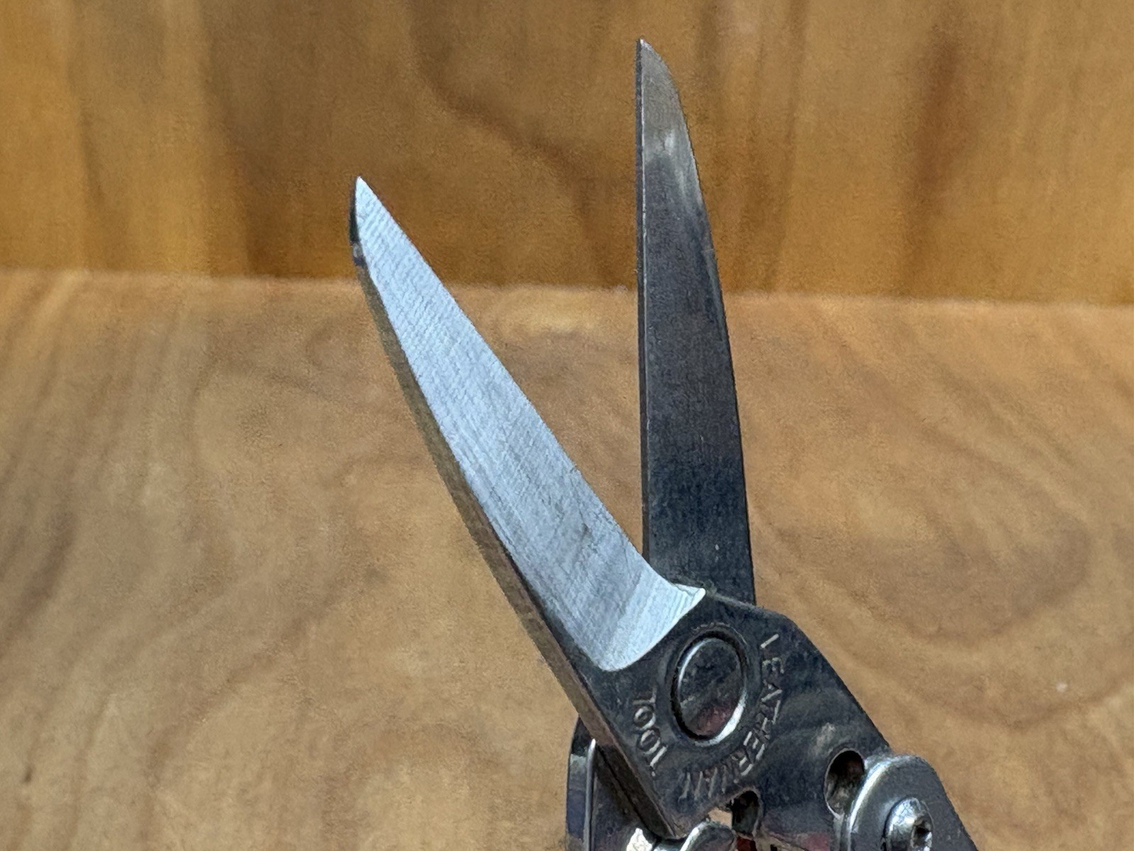 LEATHERMAN STYLE CS Red Multi-Tool Knife File Tweezer Carabiner NEAR MINT!
