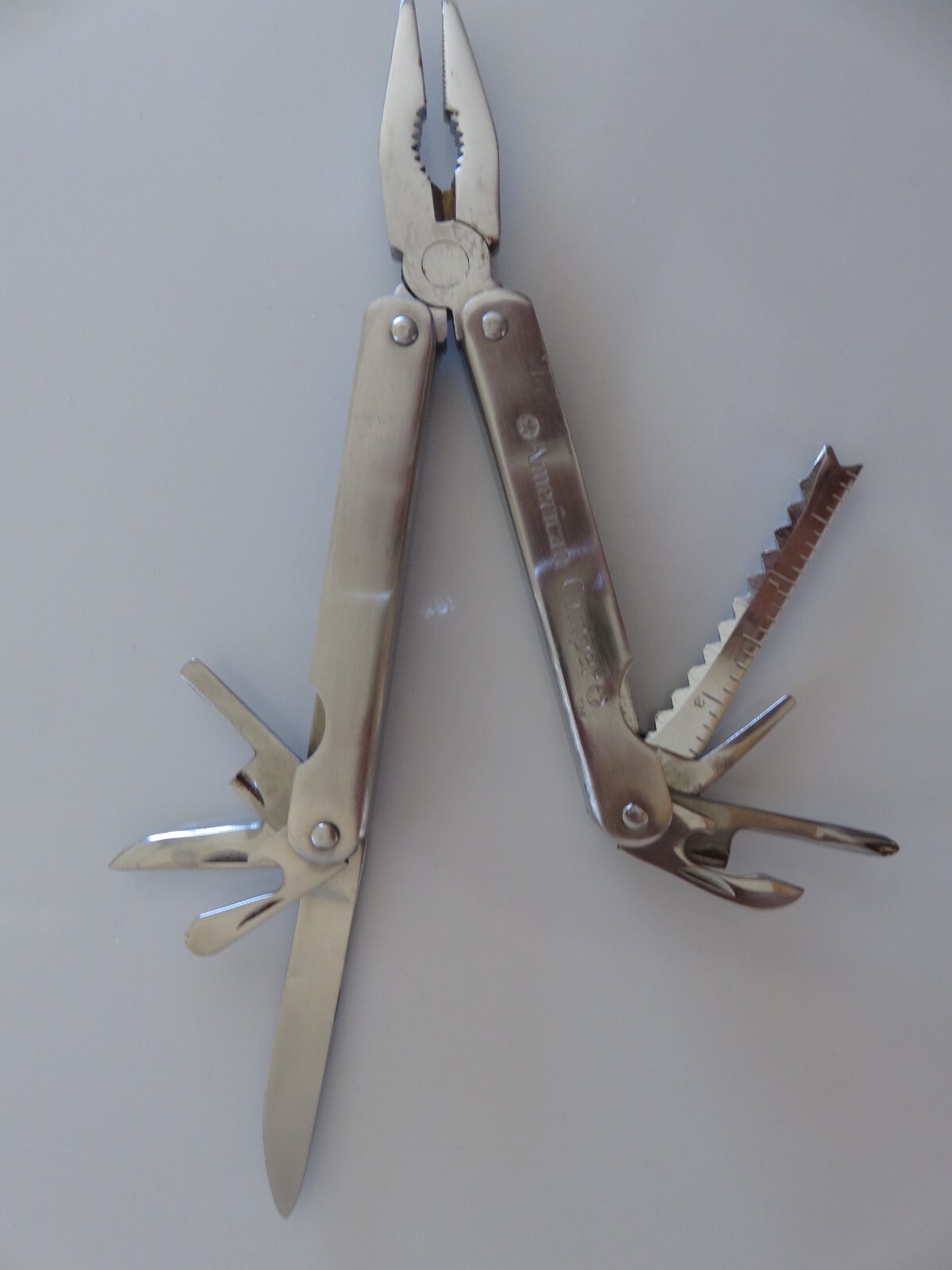 Vintage American Camper Multi Tool With Sheath