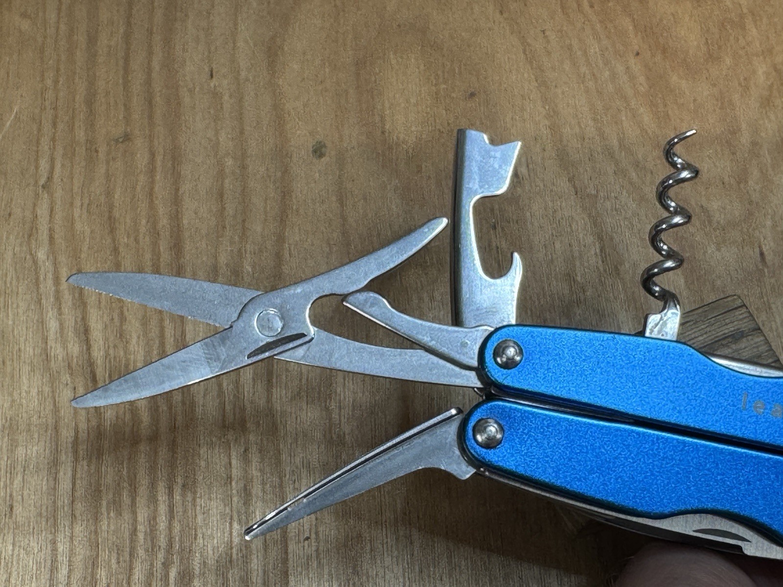 LEATHERMAN JUICE CS4 COLUMBIA BLUE W/Sheath Multi Tool Retired USA EXCELLENT!