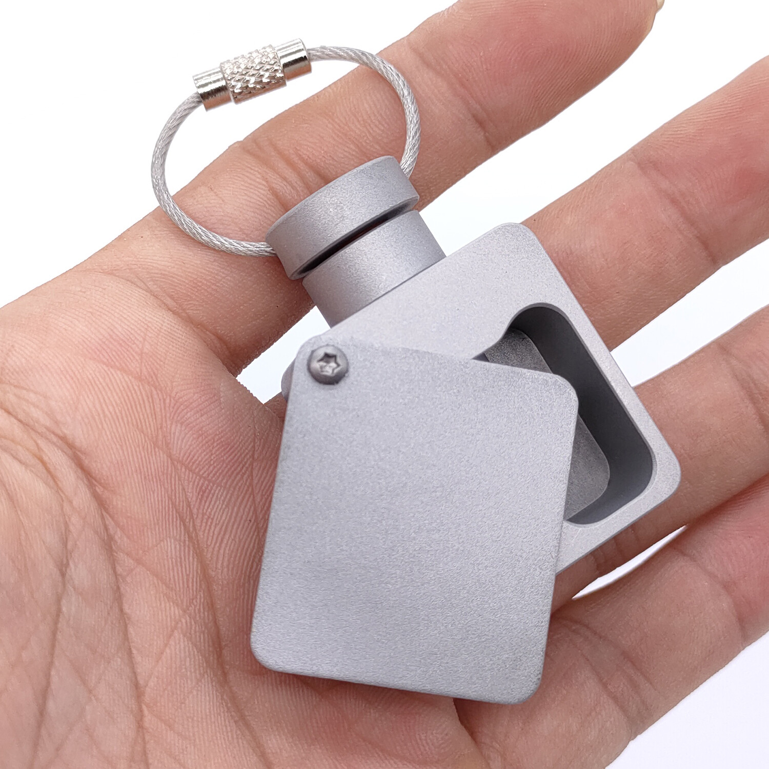 Creativity Pill Separator Keychain Cutter Portable Pill Slicer Pill Tool Blade