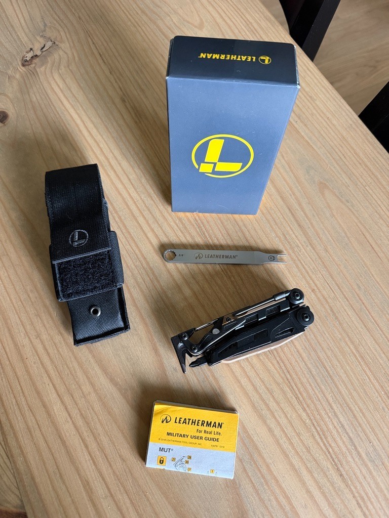 Leatherman MUT (Military Utility Tool) with Wrench Accessory and Sheath