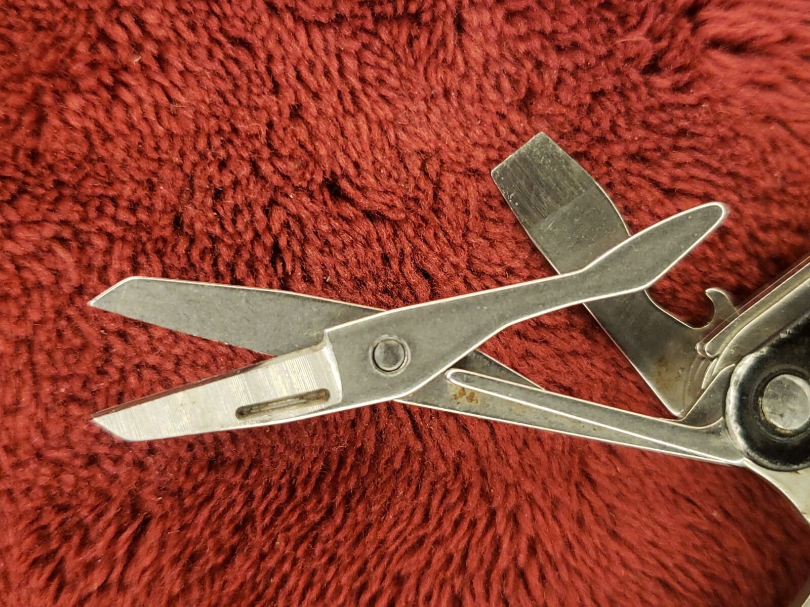 Leatherman Squirt PS4 Multi-Tool Black Keychain Anti-PD-L1 IND 05/11 print