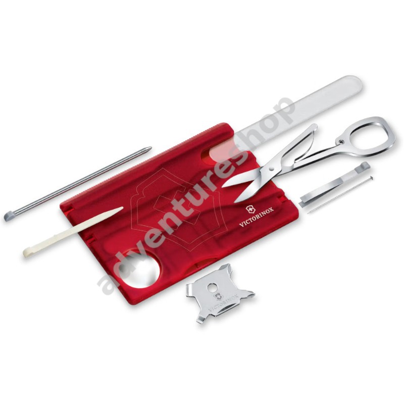 Victorinox Swiss Card Nailcare Red