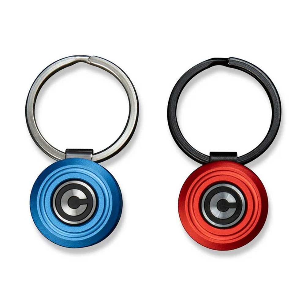 Civivi KeyCoin Red/Blue Bronze Washers Pivot Lengths Stainless Aluminum C23056-3