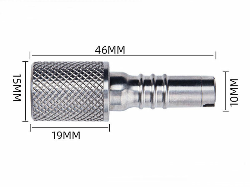 Titanium Keychain Waterproof Box Sealed Container Portable Outdoor Pendant EDC
