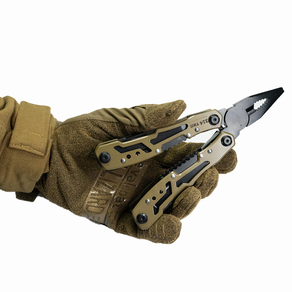 Folding Multi Tool Pliers Portable Pocket EDC Repair Tool for Camping Outdoor