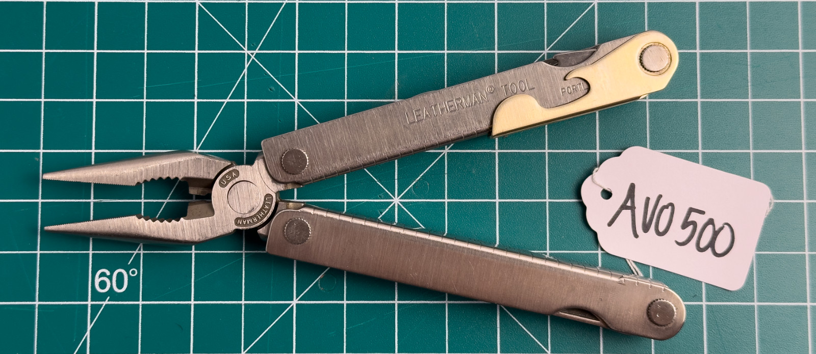Leatherman Flair Stainless Multi-Tool Knife Corkscrew #AV0500