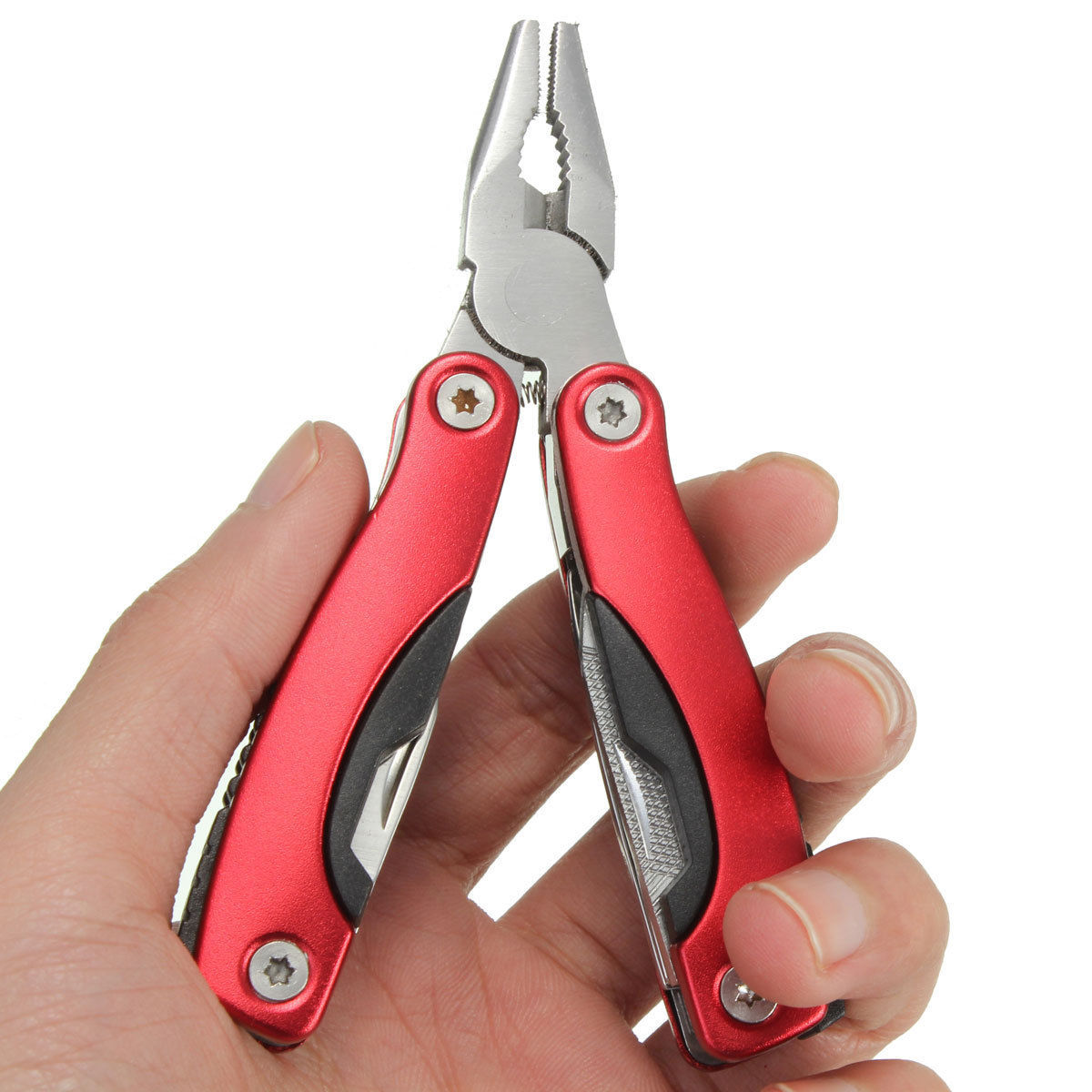 9 In 1 Portable Pocket Multi Tool Plier Survival Camping Travel Life Tools