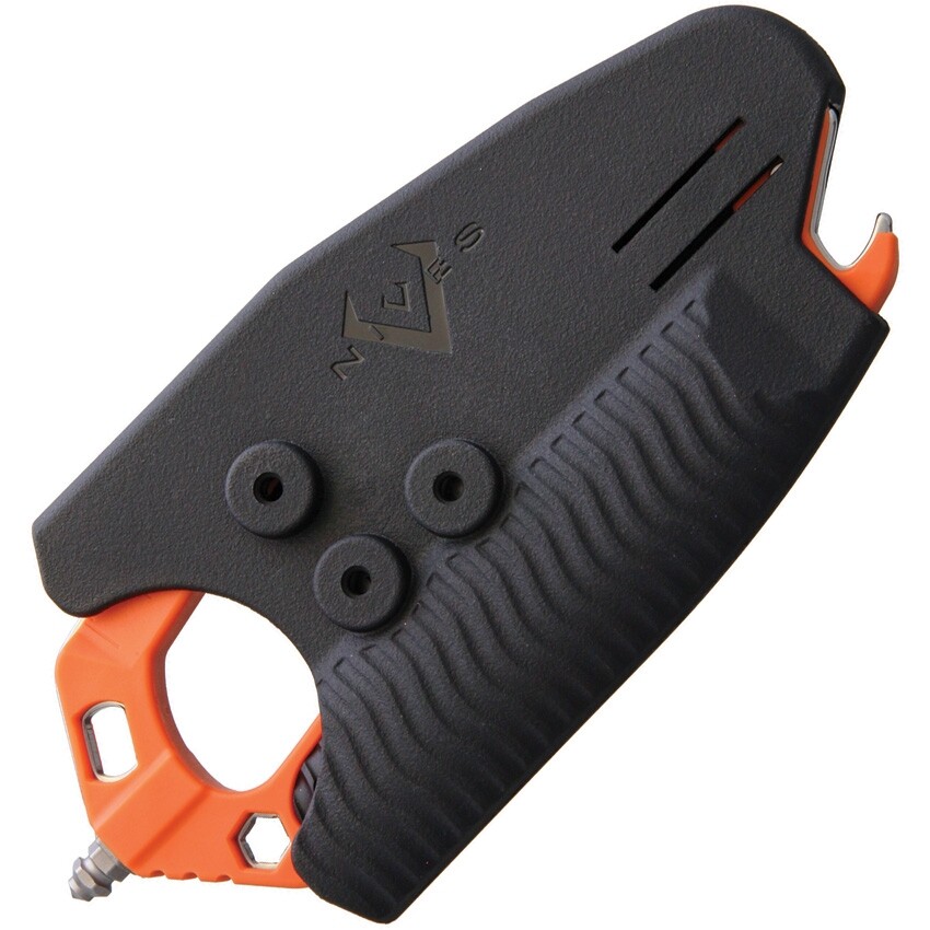 V NIVES CRAB Multi Tool Orange Aluminum And Black Rubber Handle MT18FRNPSWOR