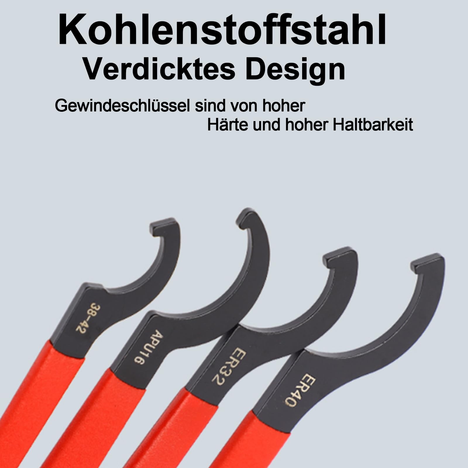 C Hook Wrench, 4 Piece Threaded Wrenches, Adjustable Wrenches,…