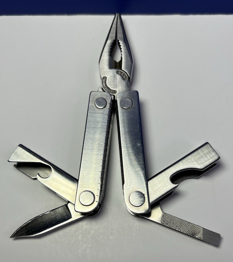 Leatherman Mini Tool Early Production Run Blank Unmarked Handles Very Rare USA