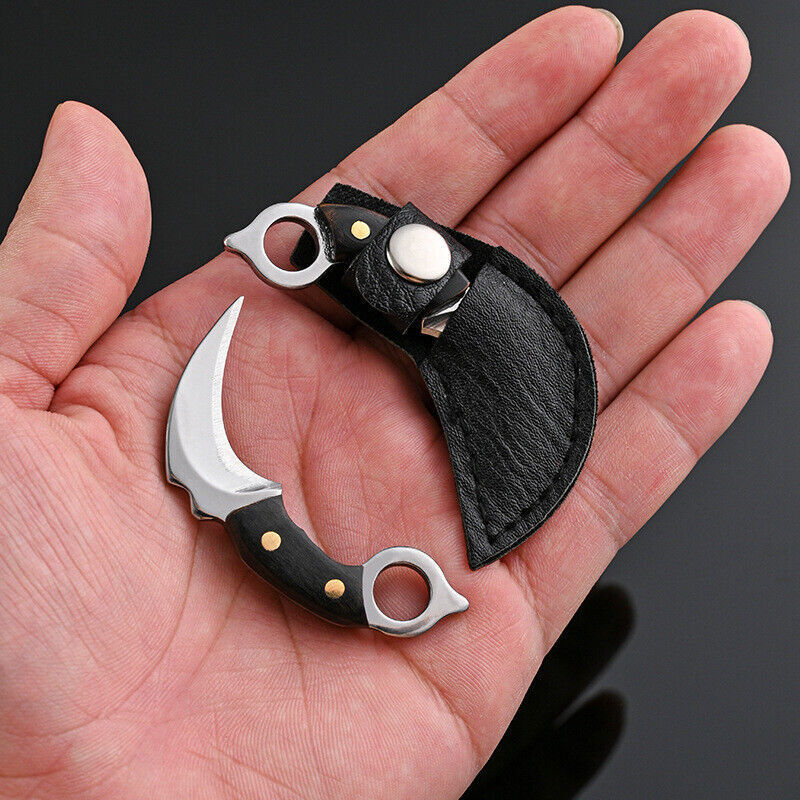 Outdoor Mini Folding Knife Keyring Pocket Sheath Keychain Men Gift Key Tools