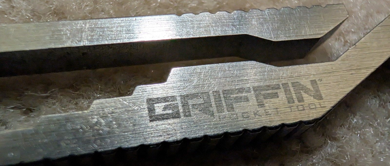 Griffin Pocket Tool GPT® Stainless Multi-Tool – Gently Used, Custom JC Etched
