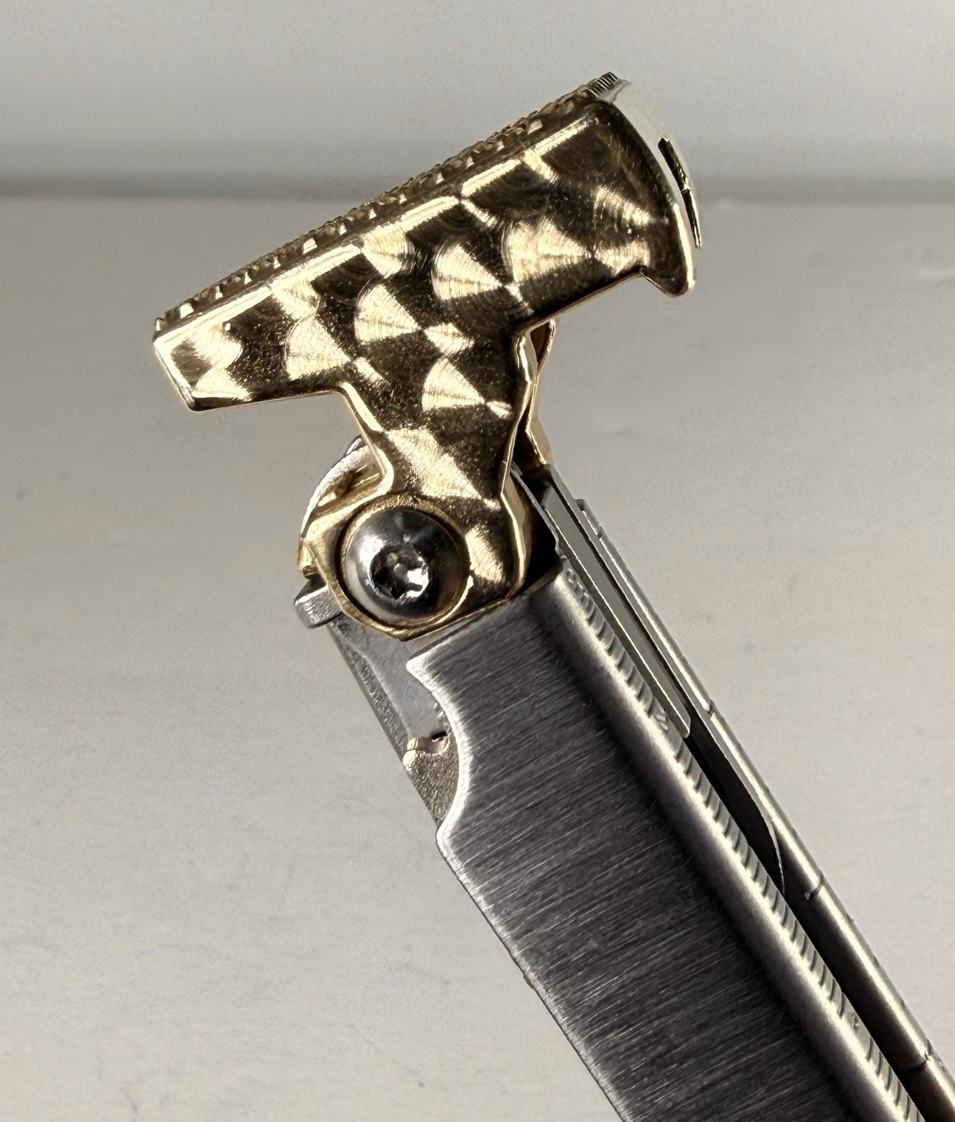For Leatherman Wave +, BRASS Hammer Head,SPECIAL EDITION,tactical,military