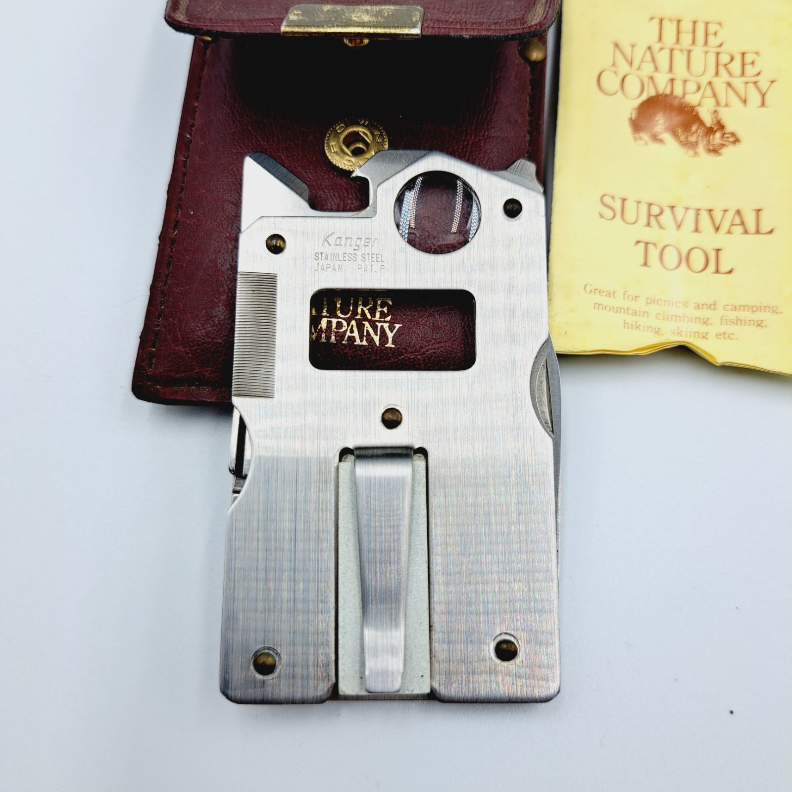 Vintage Nature Company Survival Camping Outdoor Tool Stainless Steel Compact