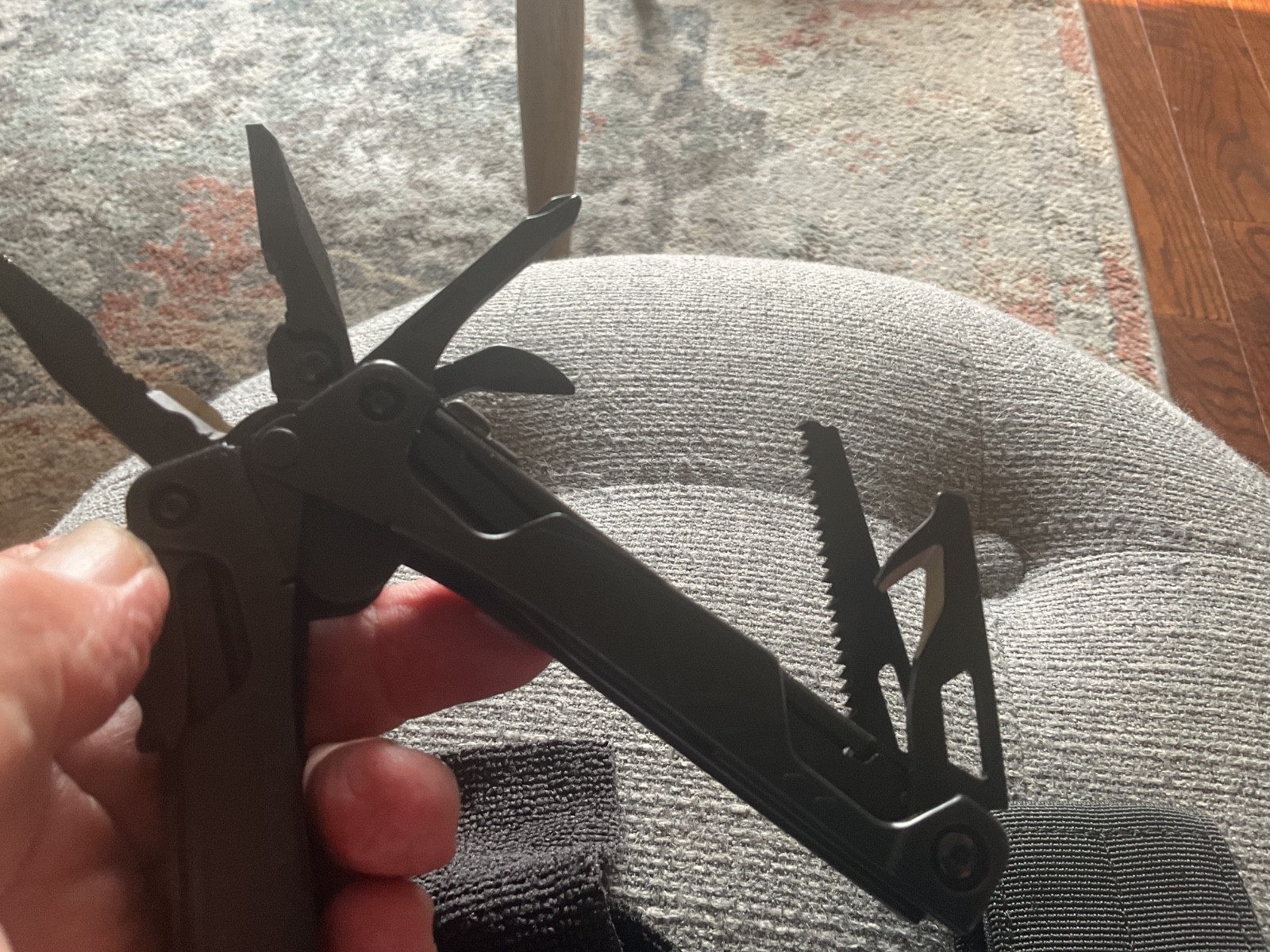 Unused Leatherman OHT Black Multi-Tool Knife Discontinued! WITH SHEATH!