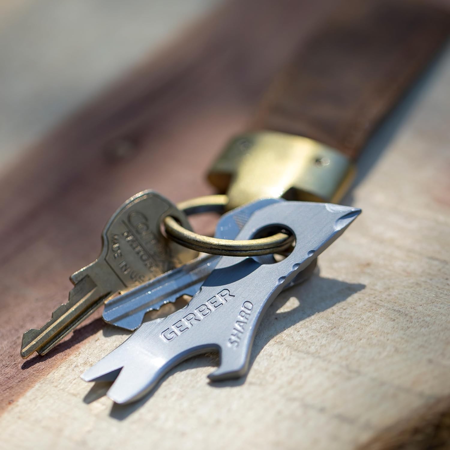 Gerber Gear Shard 7-in-1 Keychain Multitool – Screwdriver, Bottle Opener, EDC