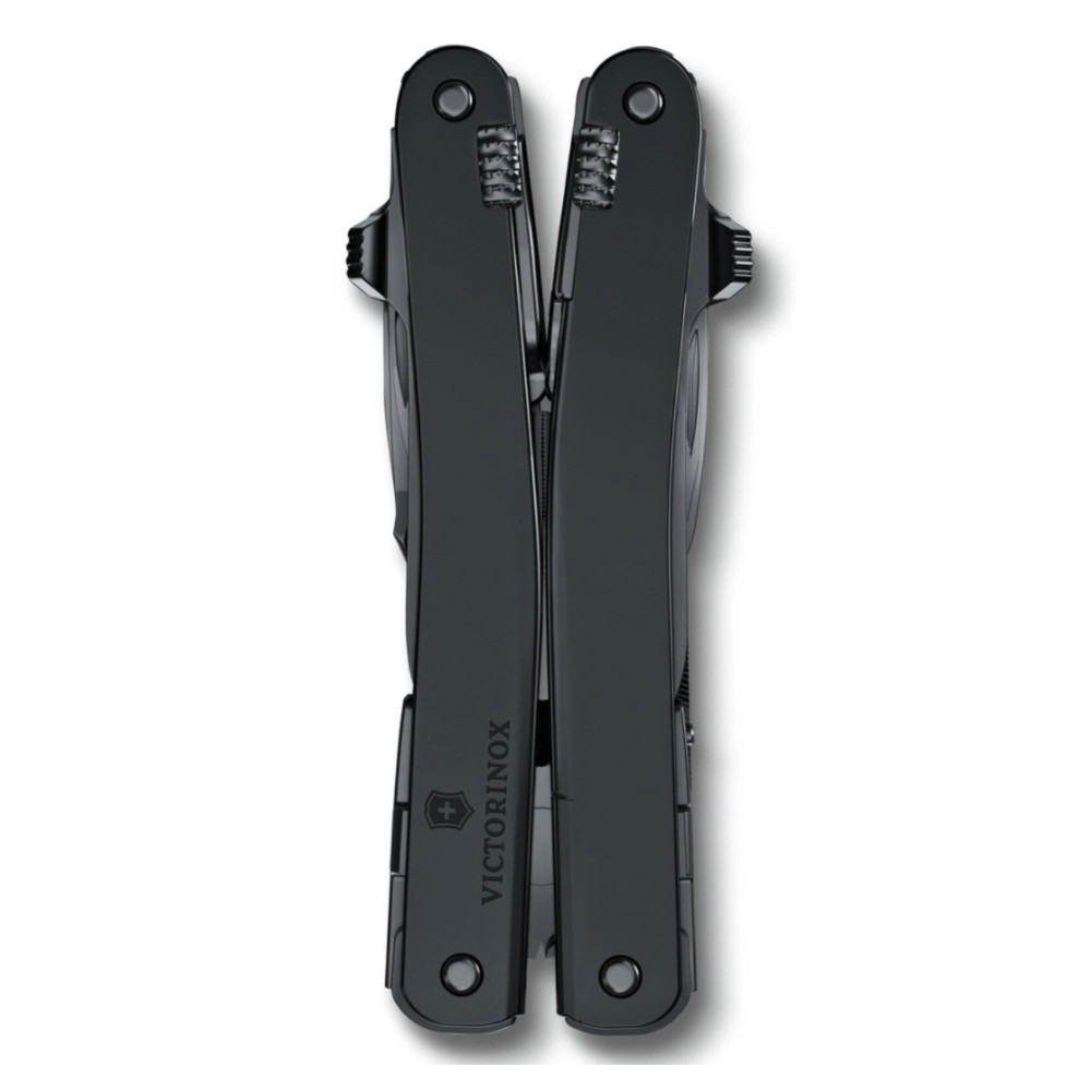 Victorinox Black Swiss Tool Spirit SPMXBS One Hand Opening Multi-Tool + Pouch 35