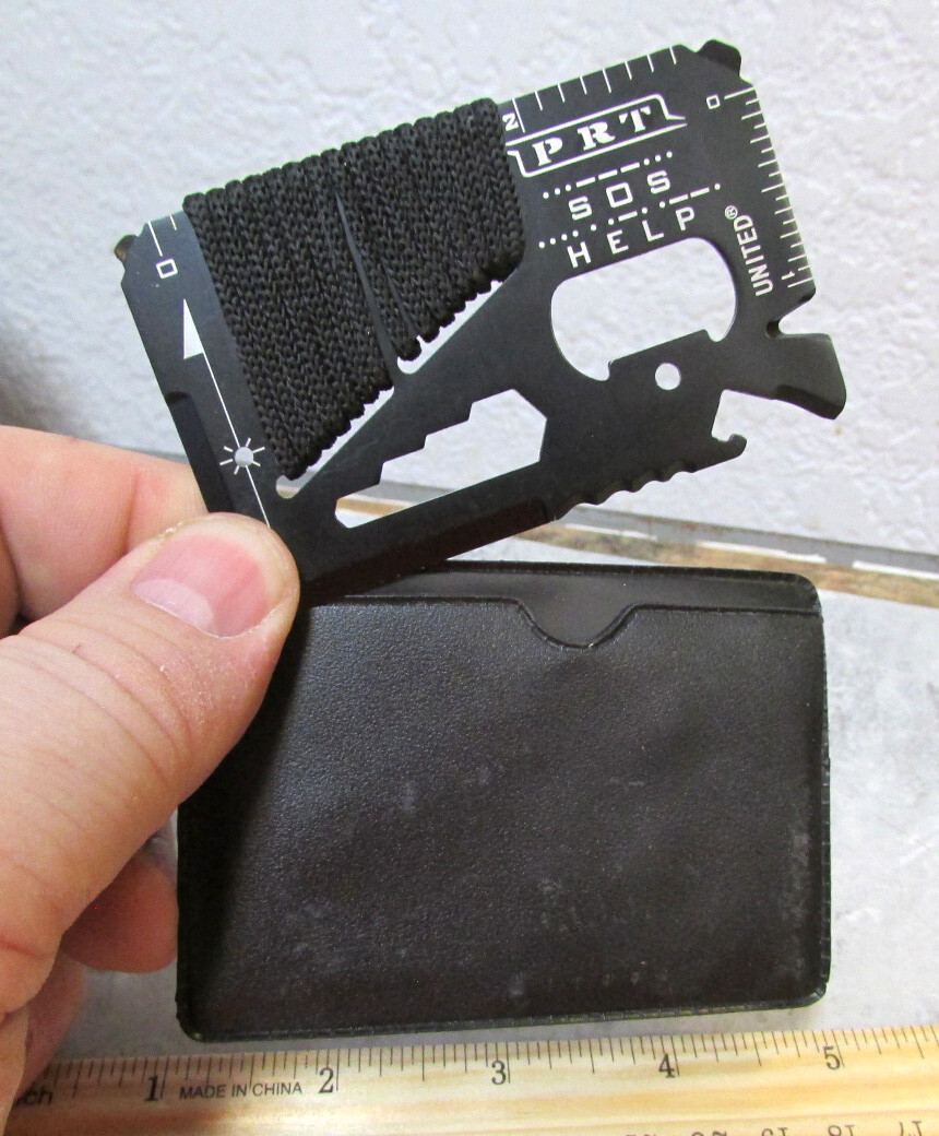 Handy Multi Tool pocket survival tool stainless steel, PRT United, nice CC size
