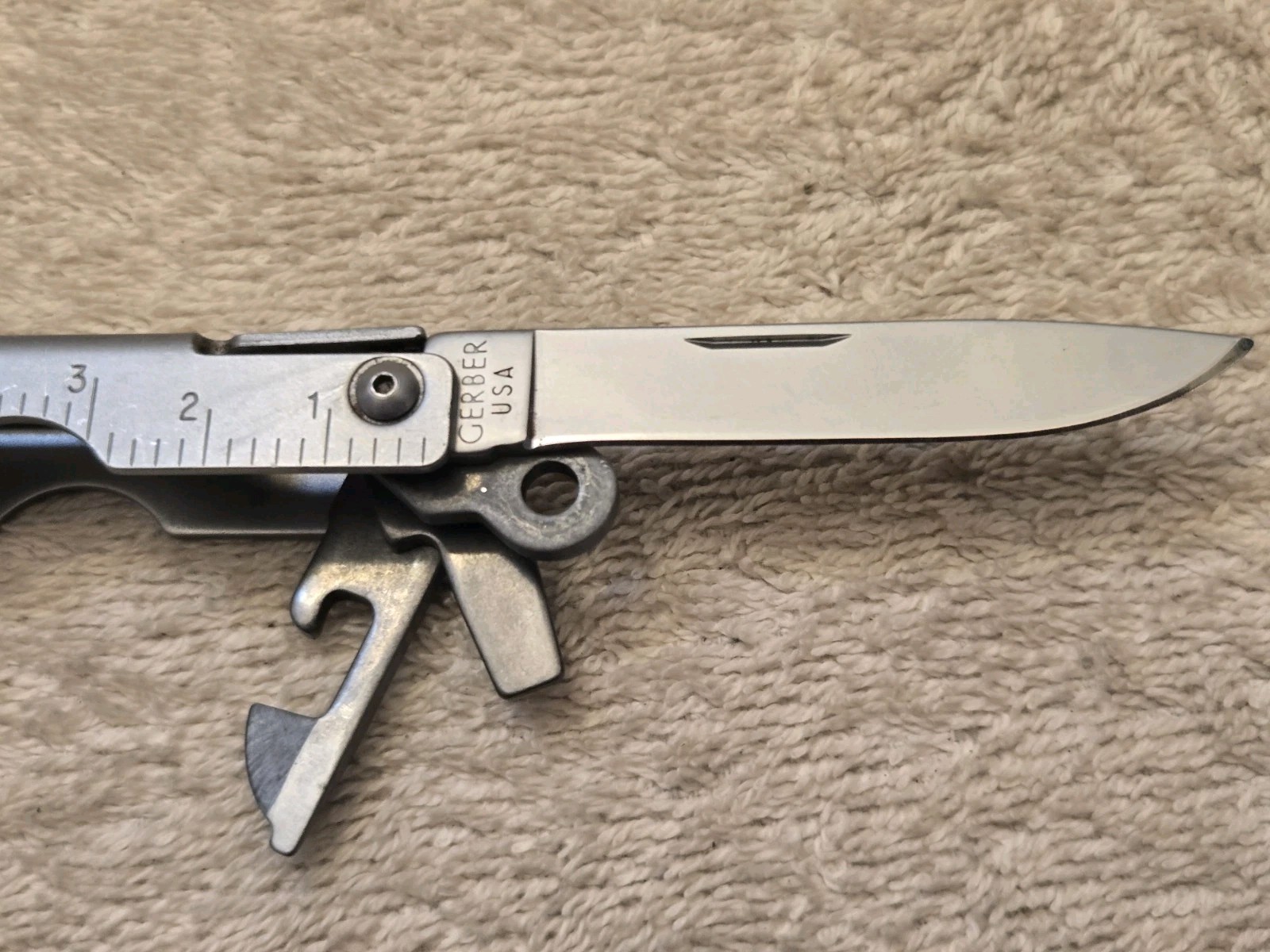 Vintage Early Gerber Multi-Plier Multi-Tool Knife, Blunt Nose Pliers
