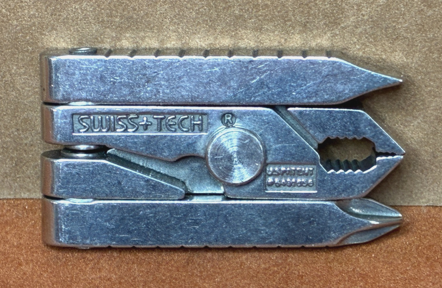 SWISS + TECH Micro Tech Stainless Multi Tool Pliers Screwdrivers ~ EXC Condition