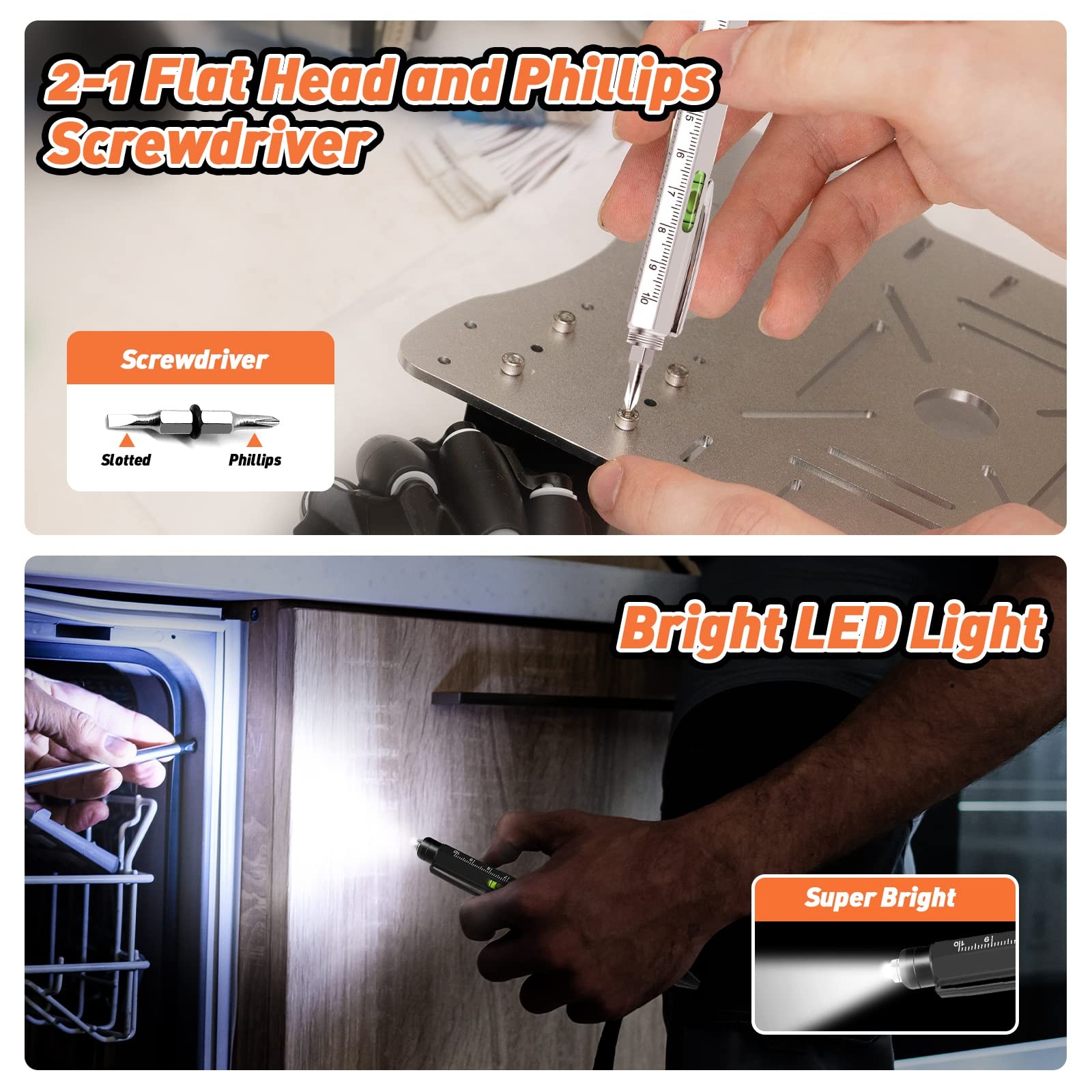 9in1 Multitool Pen Set Mens Gifts Dad Husband Anniversary Gadgets Tools