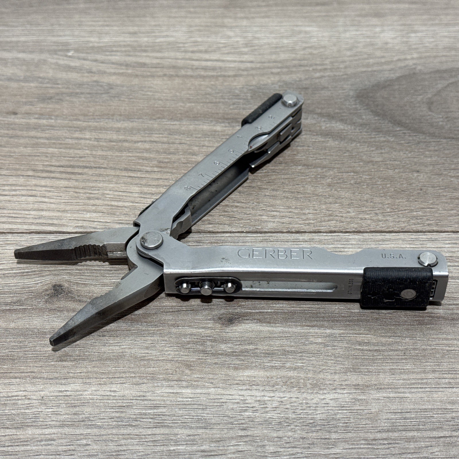 Gerber USA Multi Plier Needle Nose Stainless Folding Multi Tool VINTAGE
