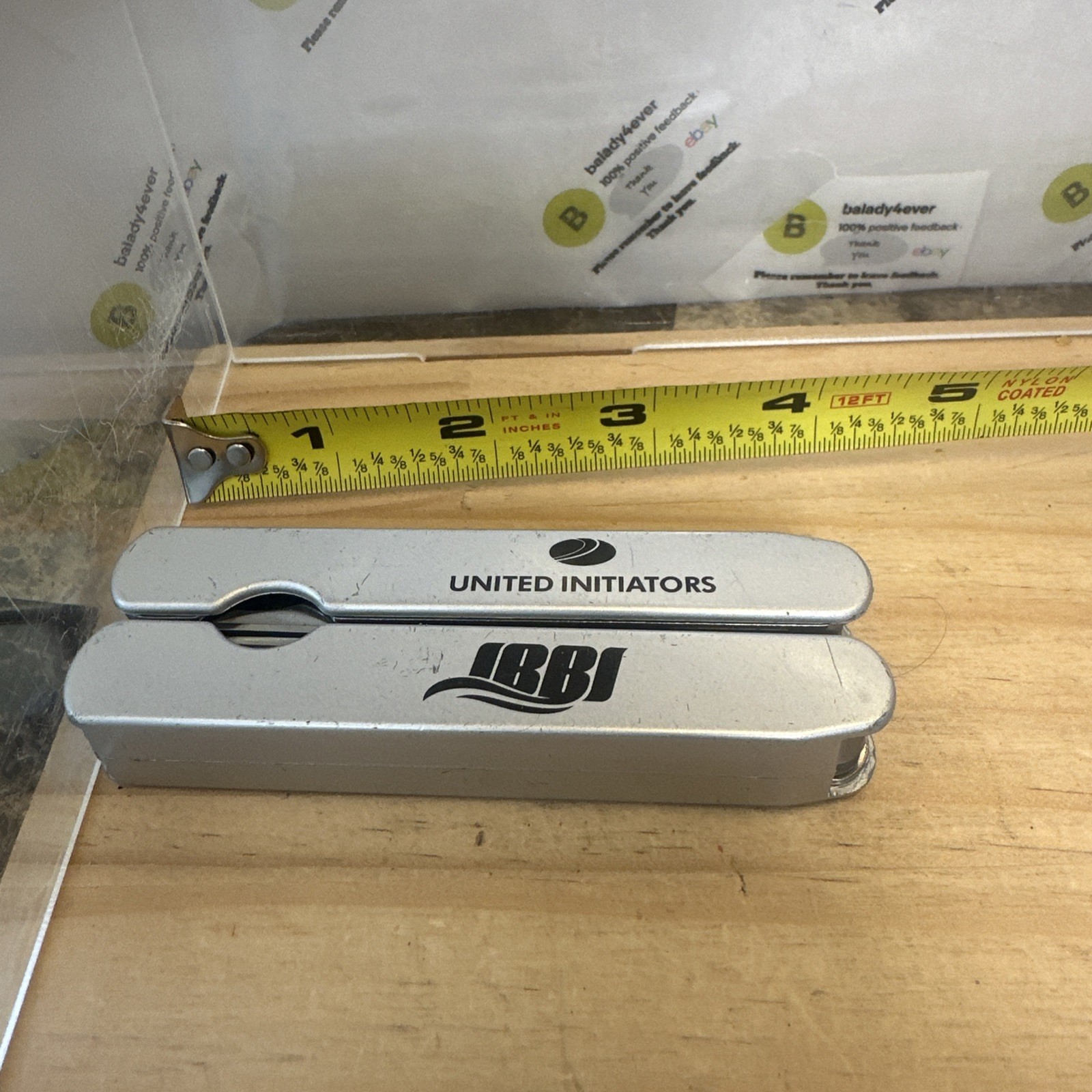 “United Initiators” & “IBBI” Branded Multi-tool 4” Closed