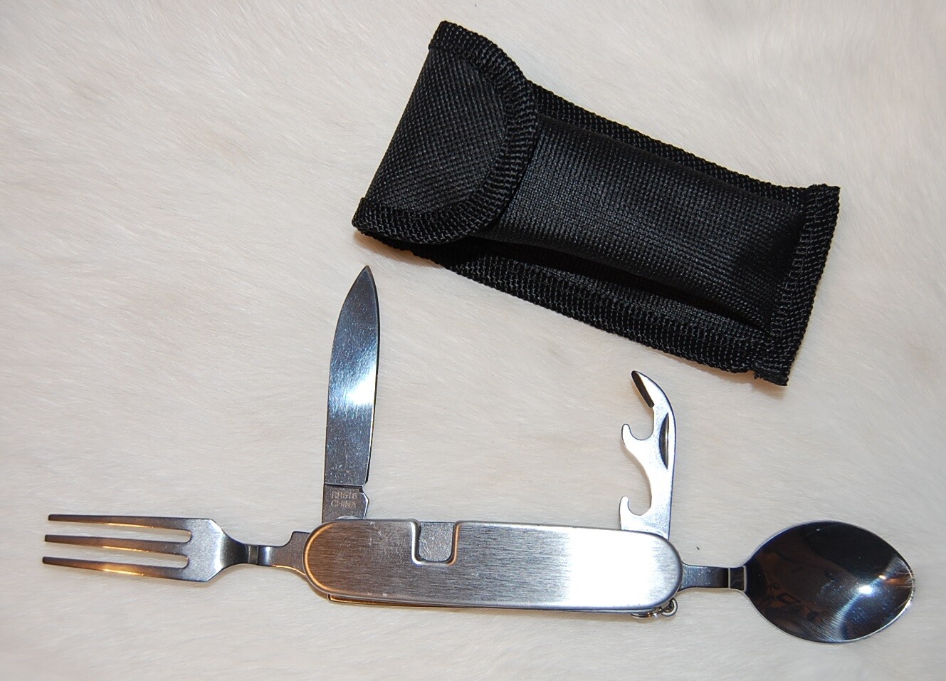 Stainless Steel Hobo Pocket Knife Camp Eating Tool Spoon Fork – FAST SHIPPING!