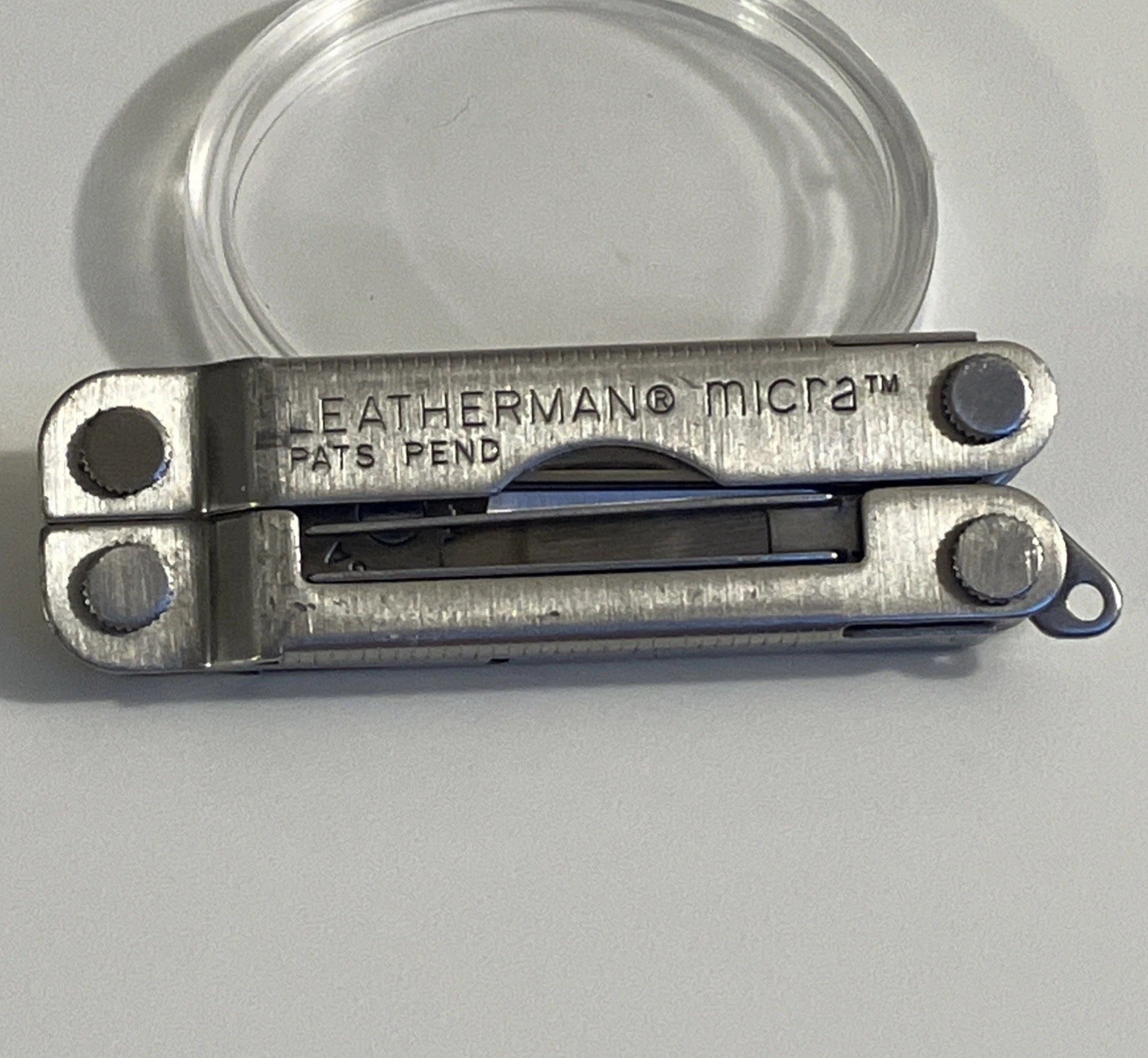Leatherman Micra Multi-Tool Stainless Steel Keychain Scissors Pocket Knife USA