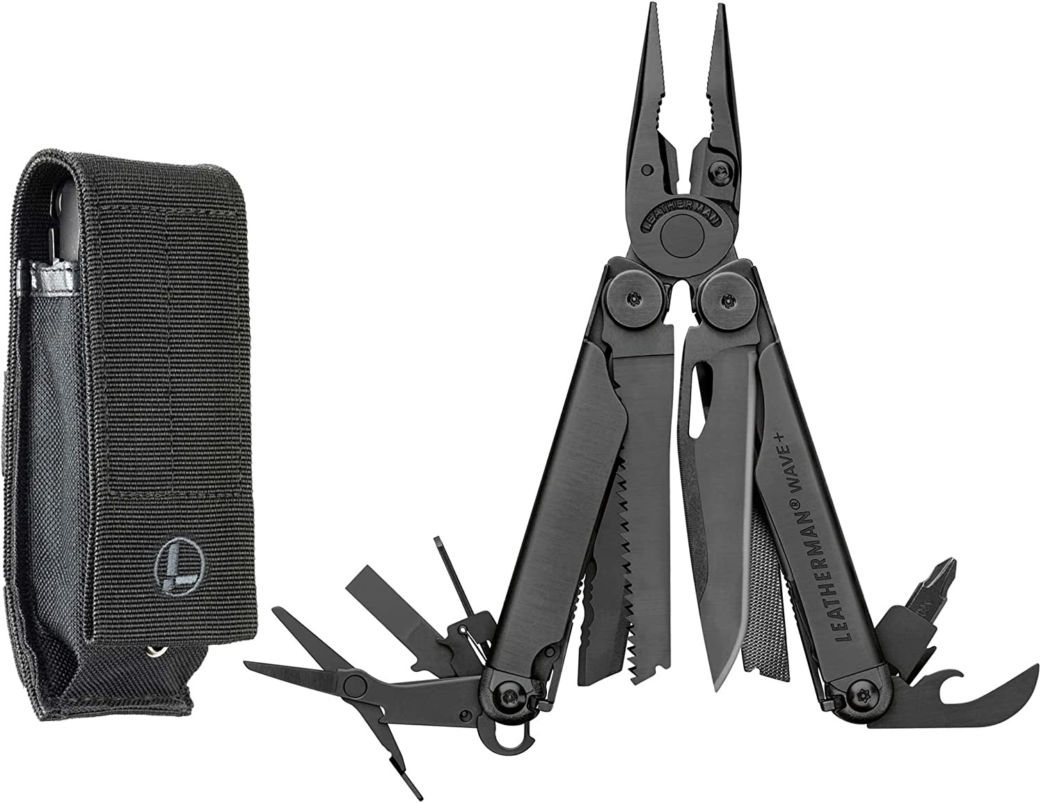 , Wave plus Multitool with Premium Replaceable Wire Cutters, Spring-Action Sciss